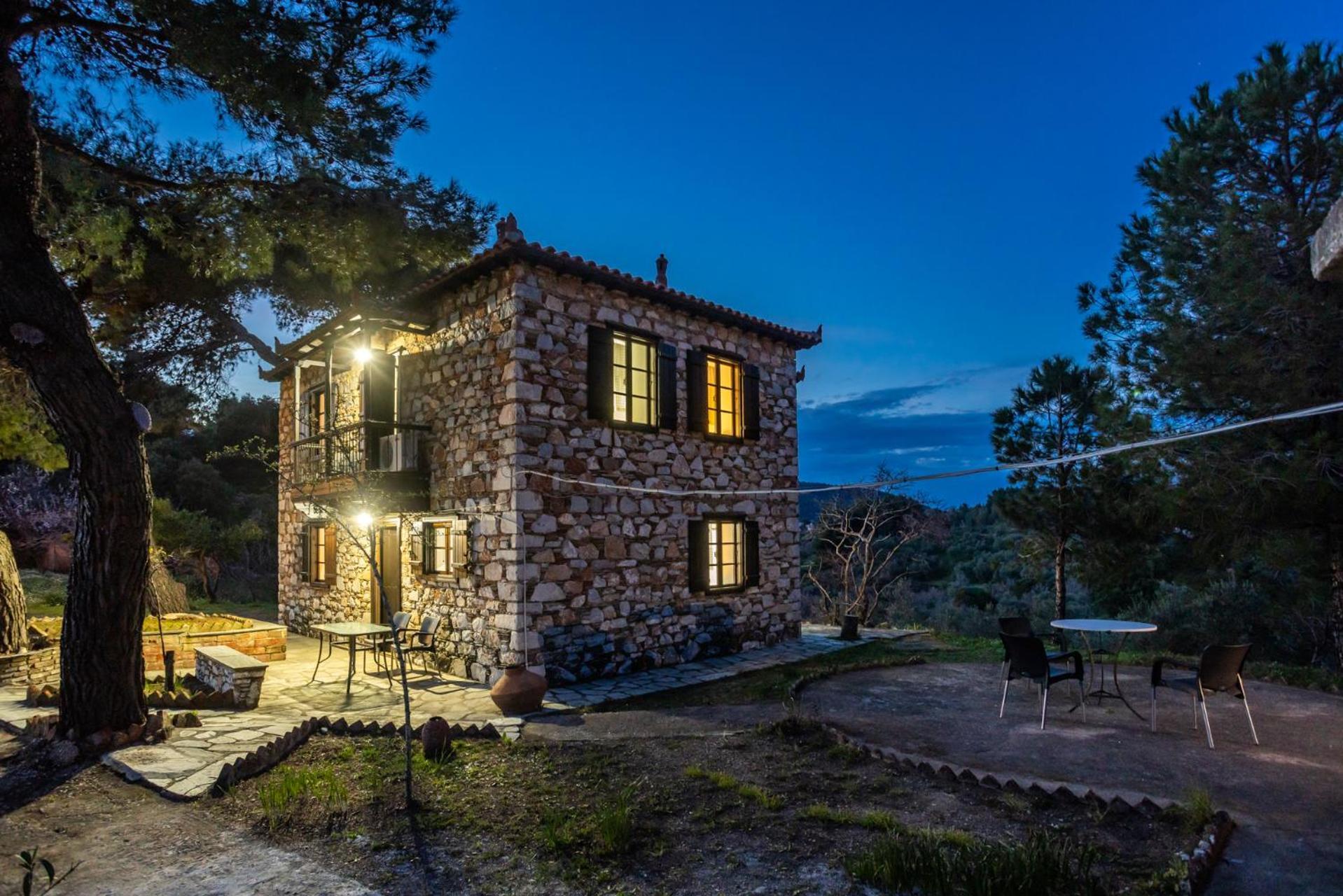 Elli Cottage Skopelos Exterior foto